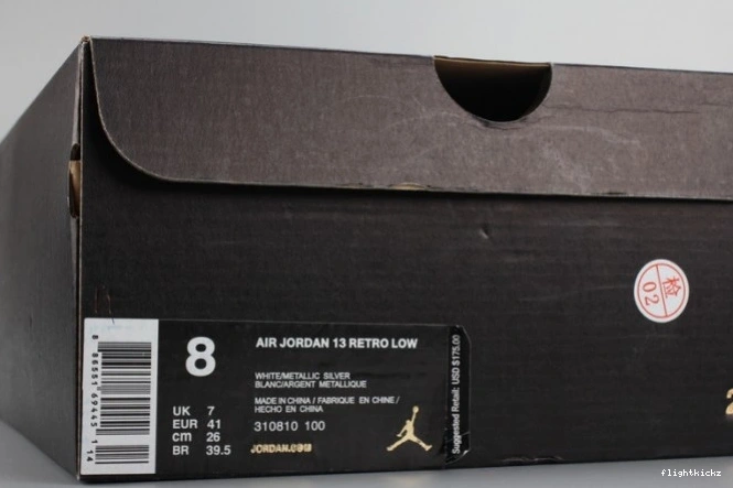 LowPure white Jordan 13 Money 310810-100 Air mens 1205